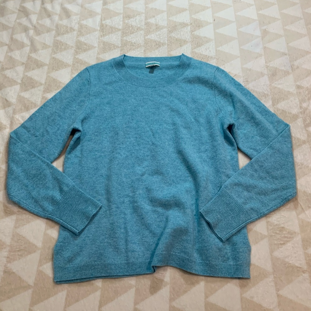 J crew k1313 everyday cashmere crewneck mineral - Picture 2 of 5